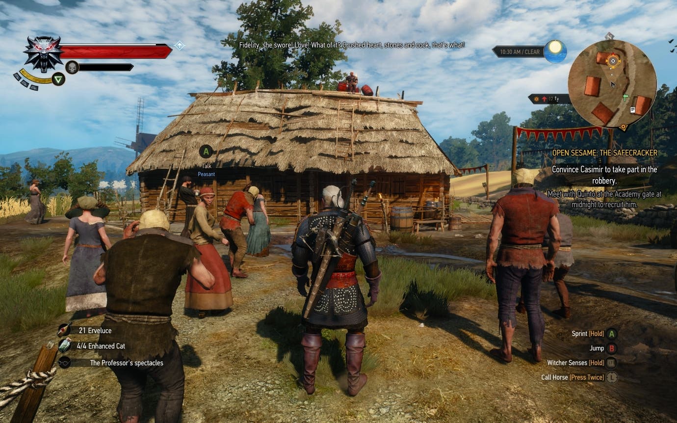 Witcher 3 Hearts of Stone Sesam öffne dich Der Panzerknacker (Quinto oder Casimir Bassi Witcher 3 Hearts of Stone Sesam öffne dich Der Panzerknacker (Quinto oder Casimir Bassi