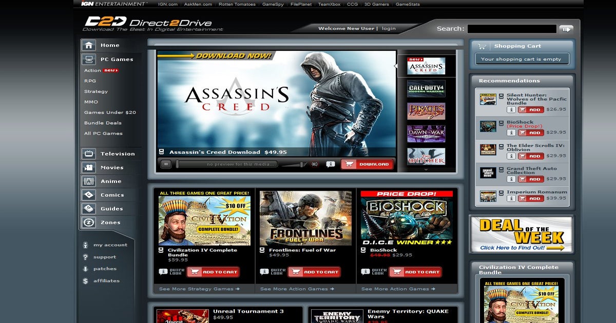Gamefly launches Digital store, discounts 2K games