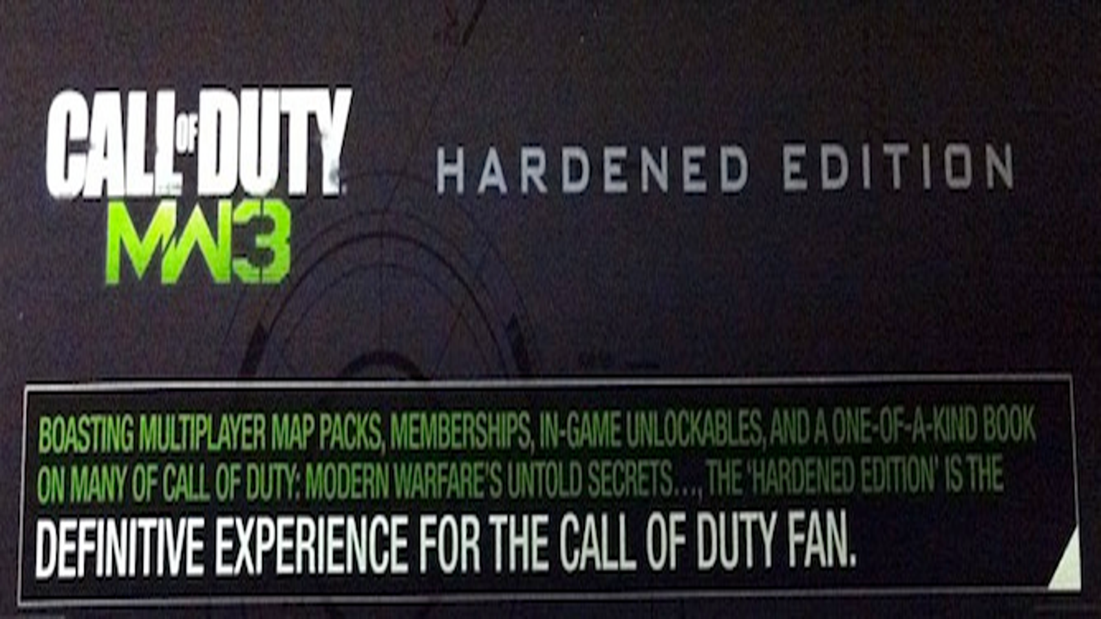 Call of Duty Modern Warfare 3 PS3 XBOX 360 Premium POSTER MADE IN