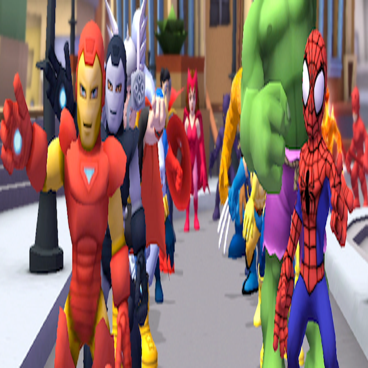 Marvel Super hero squad online