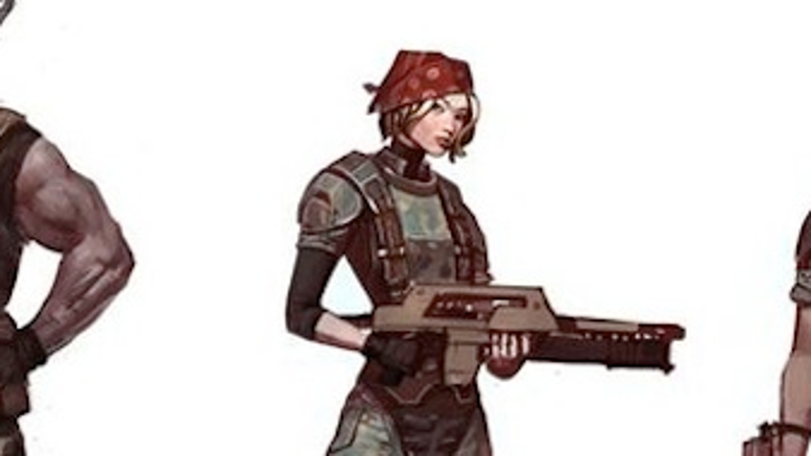 Colony Operative Aliens Colonial Marines Concept Art