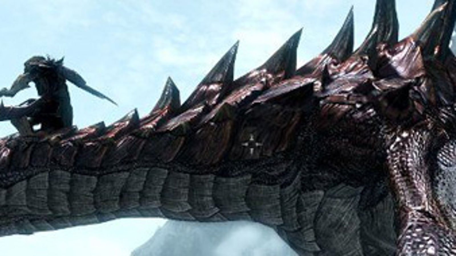 Video Game Riding Dragon Skyrim Dovahkiin Riding Dragon