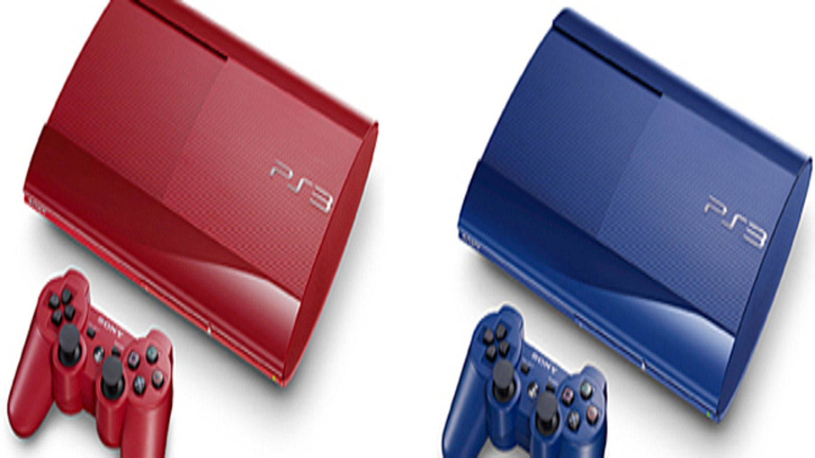 PS3 Slim coming in red and blue, joins white - CNET