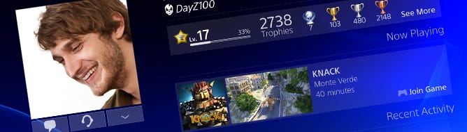 PS4 user interface detailed in high-res images | VG247