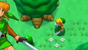 The Legend of Zelda: A Link Between Worlds gameplay footage shows Hyrule Field in action