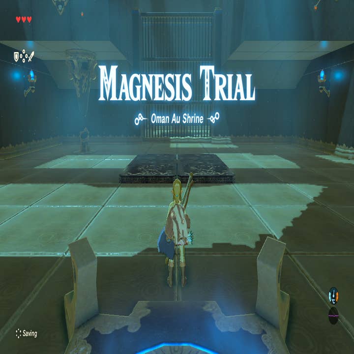 Zelda: Breath of the Wild - Oman Au Shrine and Magnesis Trial solution