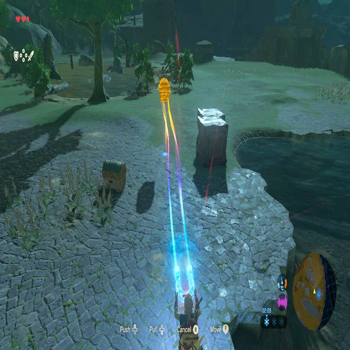 Zelda Breath of the Wild - Shrine chest TIP 