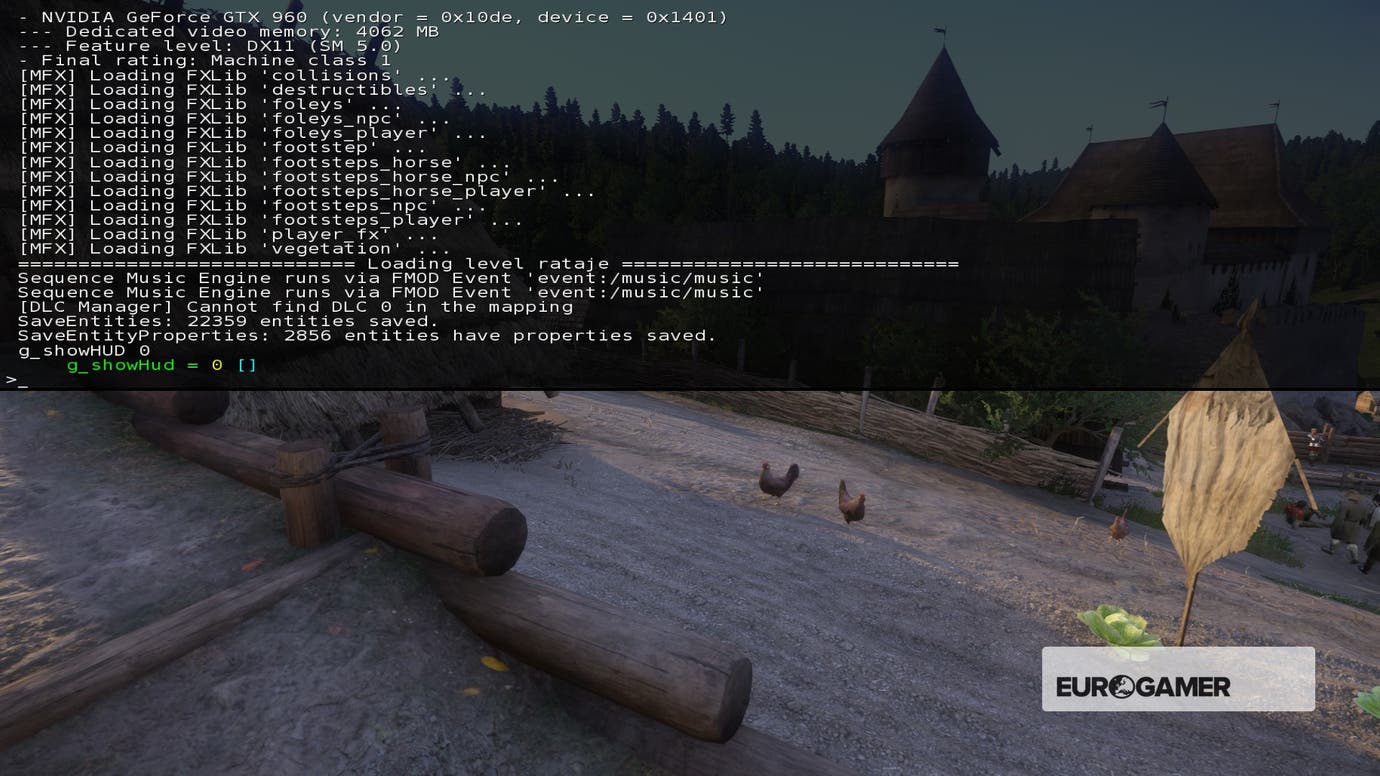 Kingdom Come: Deliverance console commands list - how to use console ...
