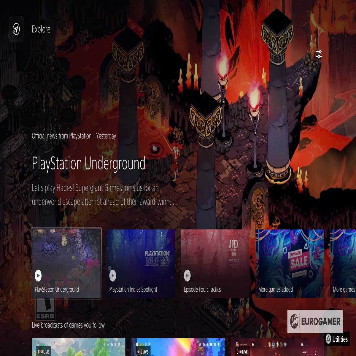 PlayStation Underground - Hades Gameplay