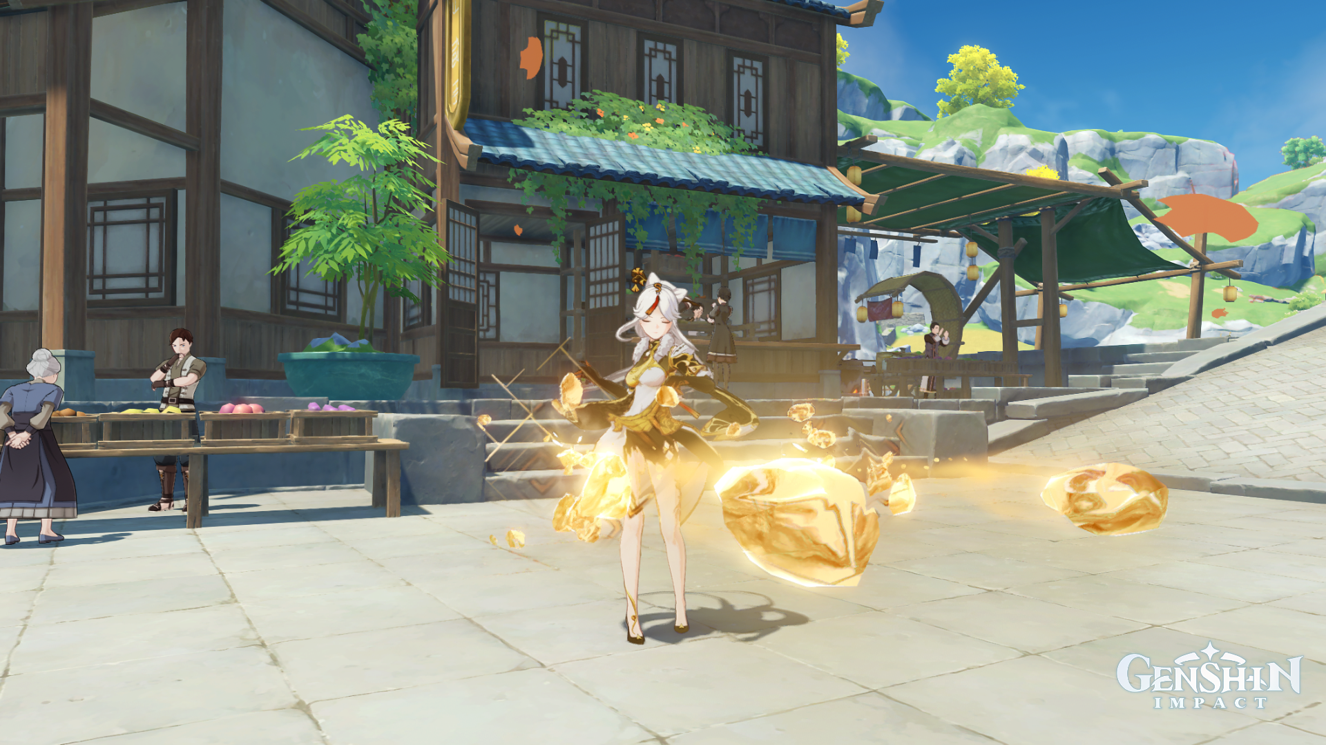 Genshin Impact best Ningguang build, weapons, and Ningguang F2P options