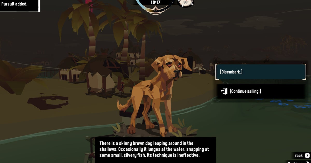 O cão de resgate de Dredge é, na verdade, o ser mais supremo do assustador simulador de pesca, revelam os desenvolvedores