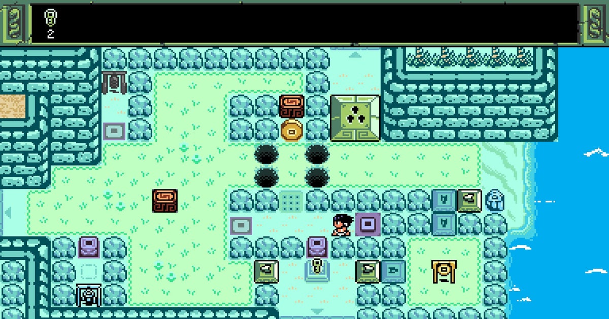 I love the look of this Zelda-inspired pixel art game