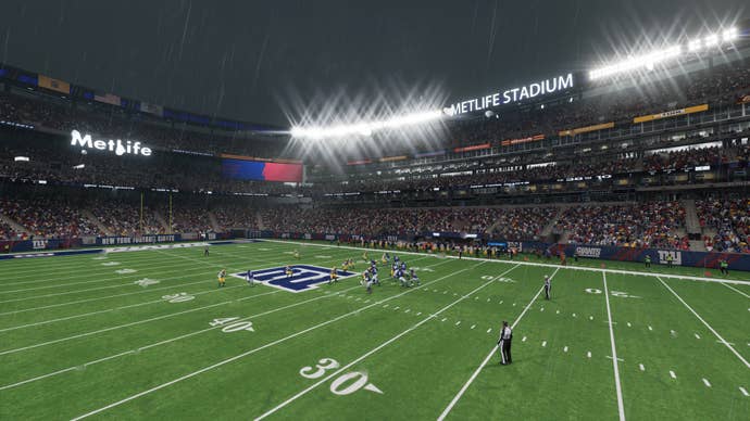 The New York Giants in Madden NFL 24.