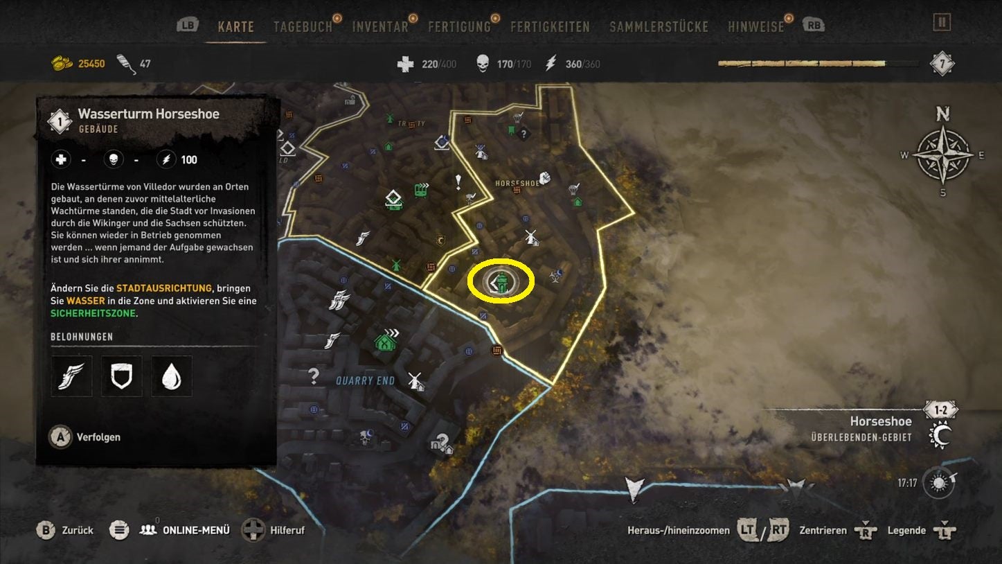 Dying Light 2 Im Dienste Der Stadt Dying Light 2: Standorte der Wassertürme, Stromwerke und Einrichtungen