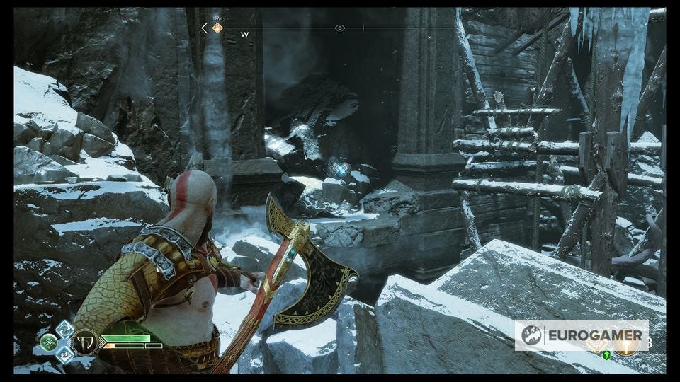 God of War - Mountain Interior puzzle and how to reach The Summit ...