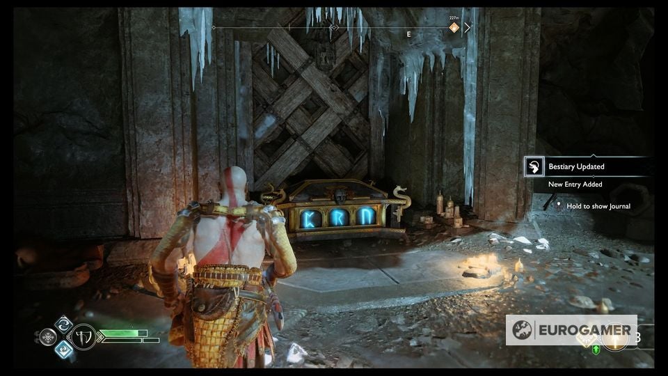 God of War Mountain Interior puzzle and how to reach The Summit