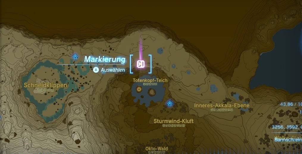 Zelda Tears of the Kingdom Höhle am TotenkopfTeich abschließen, Mayoi