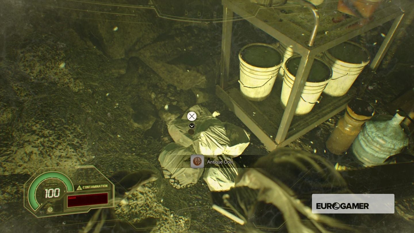 RE7 Not a Hero Green Shutter, how to beat High Regeneration White