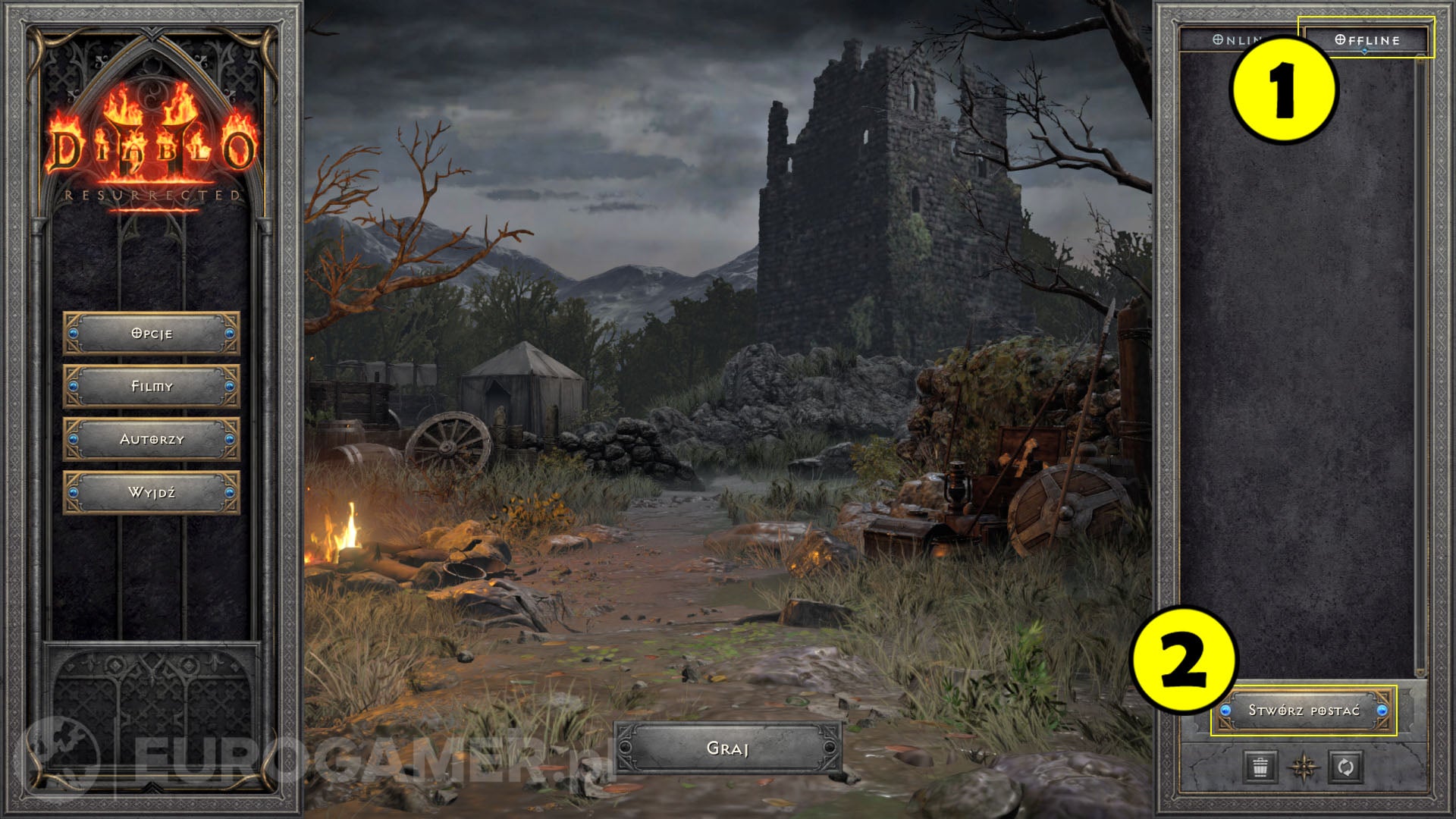Diablo 2 offline czy online, co wybrać, różnice Eurogamer.pl