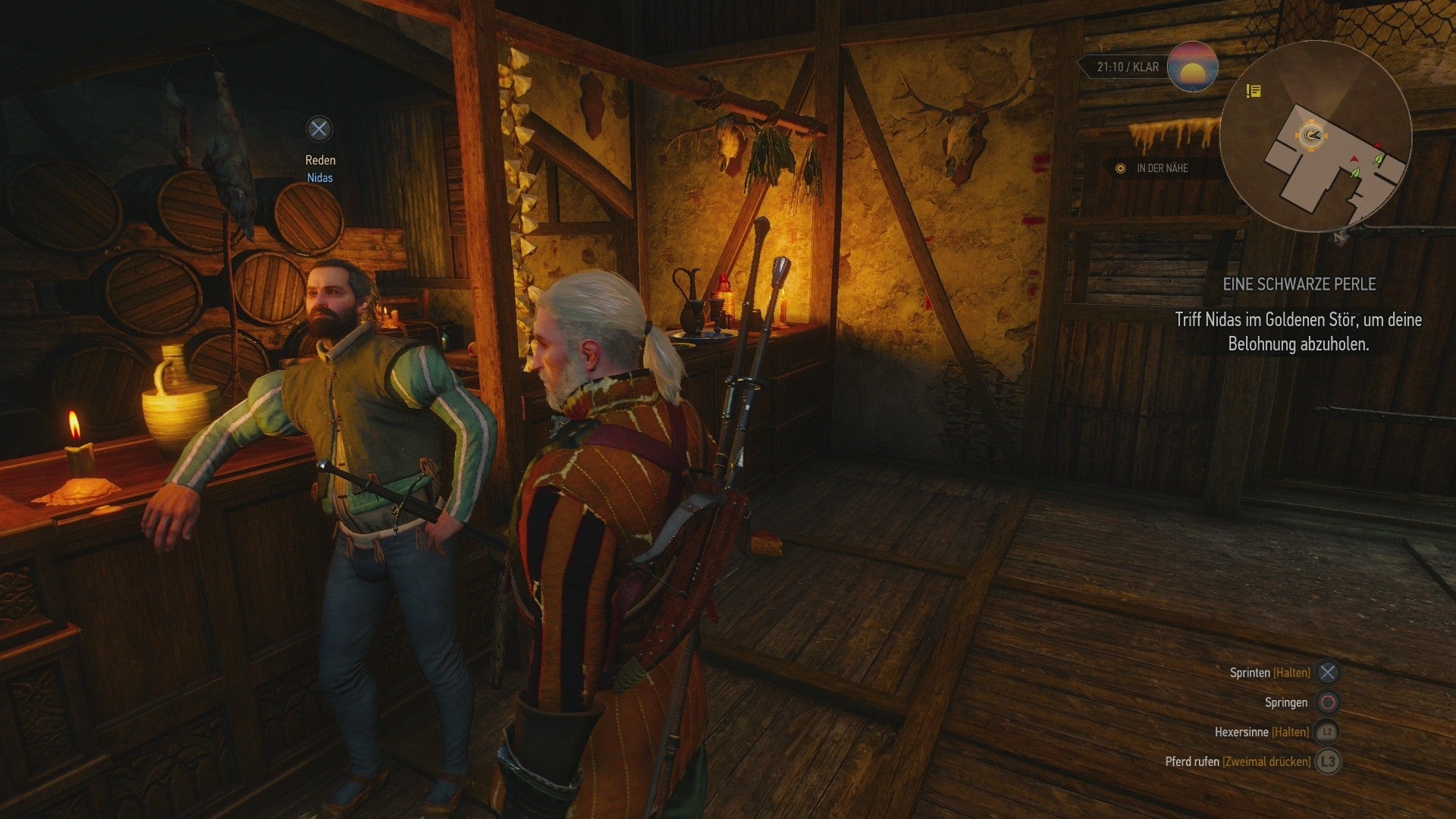 The Witcher 3 Ein alter Freund, Jetzt aber raus, Eine schwarze Perle Eurogamer.de