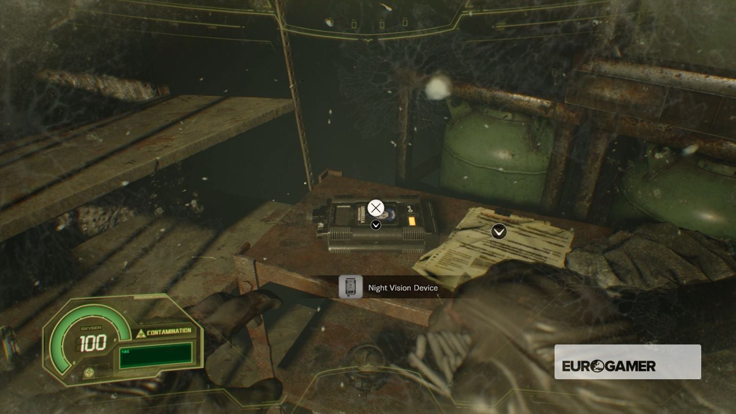 RE7 Not a Hero Green Shutter, how to beat High Regeneration White