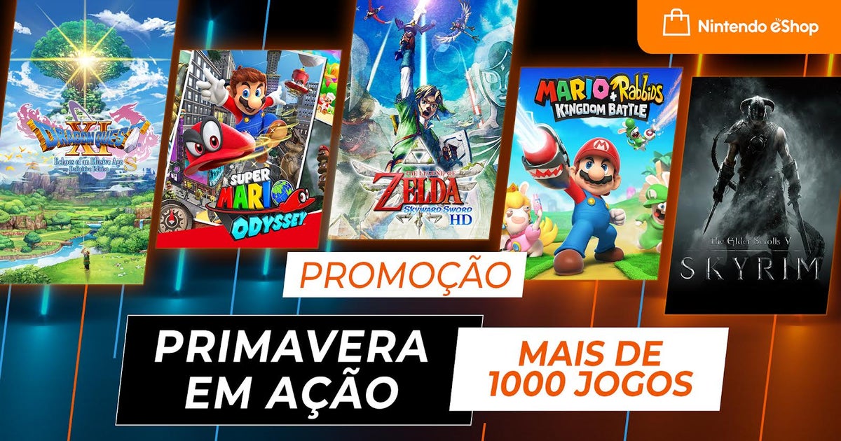 Ofertas Nintendo eShop  Brasil – Jogos da 2K entram em promoção
