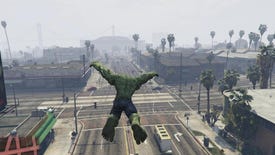 This Grand Theft Auto V Hulk Mod Looks Incredible