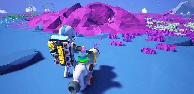Image for Astroneer gets colourful with new painting tools