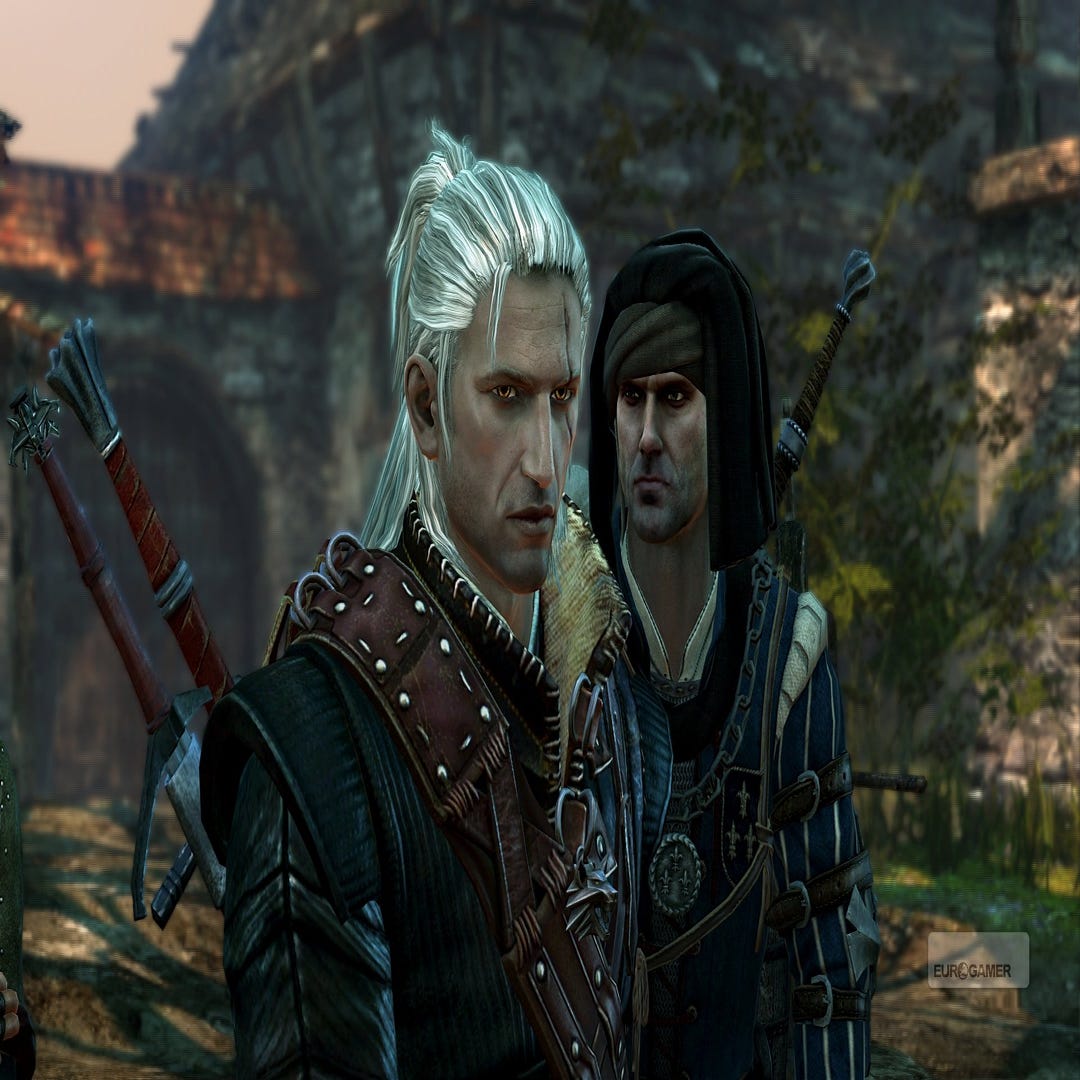 The Witcher 3 vs The Witcher 1/2 Characters Screenshot/GIF
