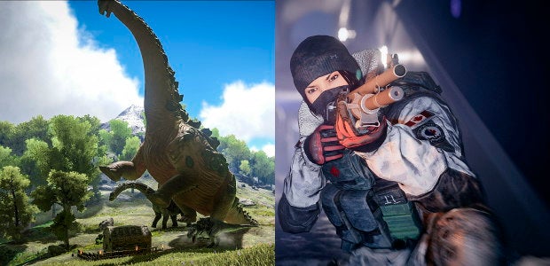 Ark & Rainbow Six Siege Free Steam Weekends