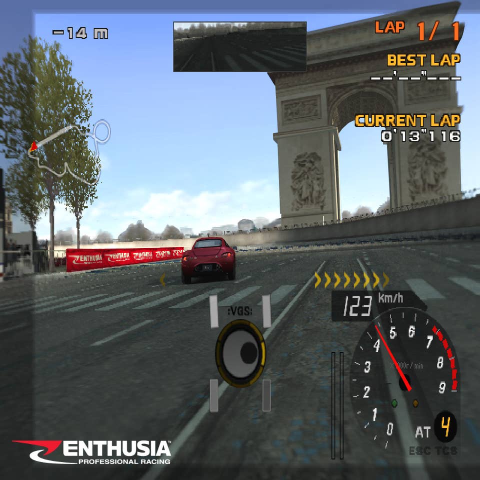 Enthusia Professional Racing - PlayStation 2 [video game]