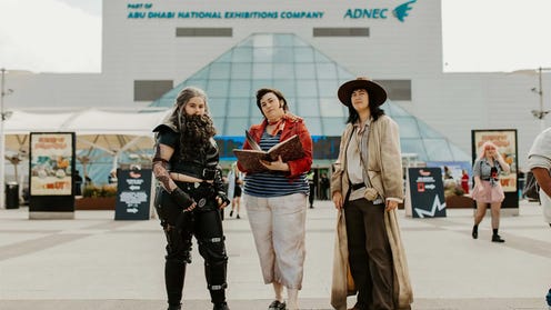 Our Flag Means Death cosplayers at MCM Comic Con May 2023
