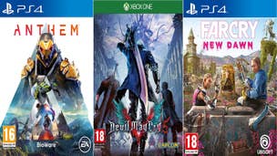 Anthem, Devil May Cry 5, Crackdown 3, Metro: Exodus, Far Cry: New Dawn and more new releases are in Target's Buy 2 Get 1 Free sale