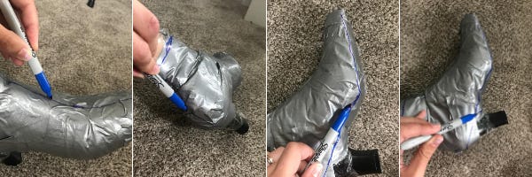 Shoe Slip Cover and Armor Tutorial