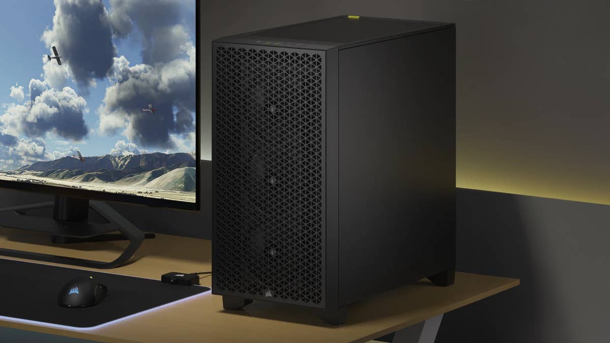 Grab Corsair's compact and thermally-efficient 3000D Airflow mid-size PC  case for £58