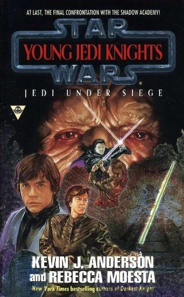 Jedi Under Siege book cover by Dave Dorman