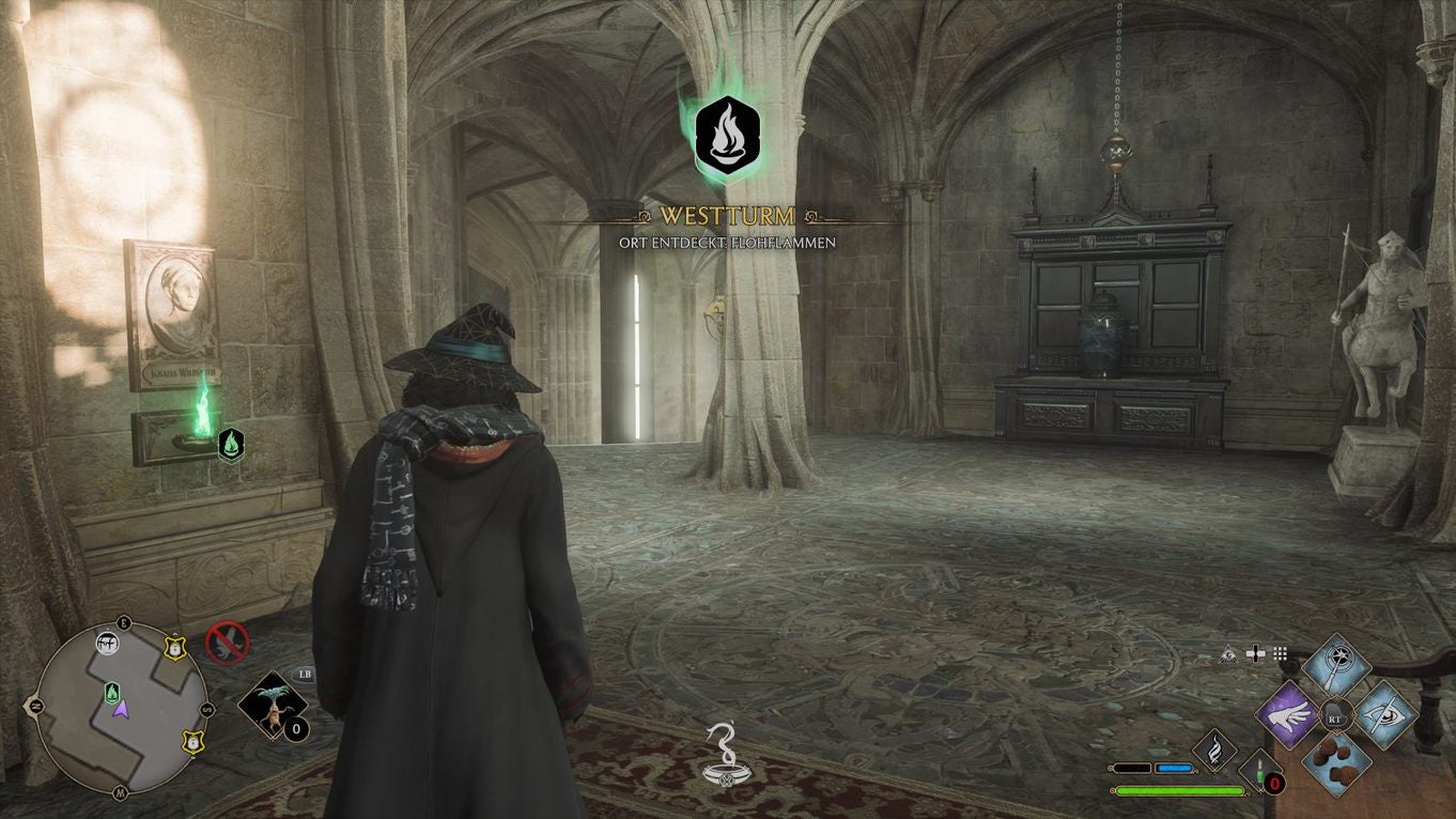 Hogwarts Legacy Schnellreise freischalten und Flohflammen nutzen so geht es