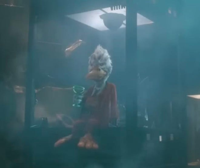 Howard the Duck in Guardians of the Galaxy (2014)