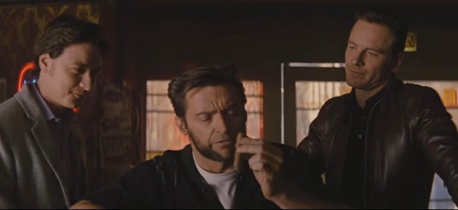 Hugh Jackman as Wolverine in X-Men: First Class (2011)