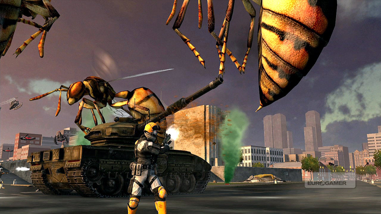 Earth Defense Force Insect Armageddon Eurogamer