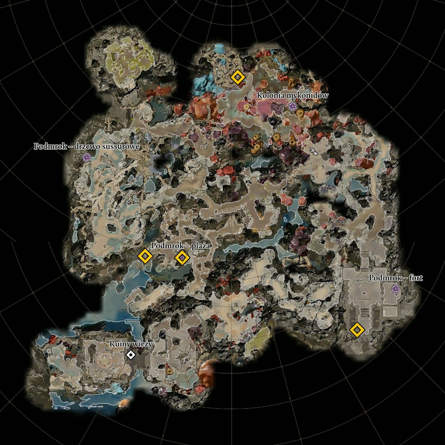 Baldurs Gate 3 Mapa Podmrok Eurogamerpl