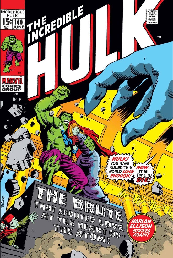 The Incredible Hulk #140 cover