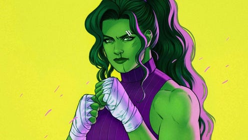 She-Hulk #11 textless cover cropped