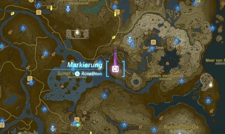 Zelda Tears of the Kingdom Alle SatoriKirschbäume, Höhlen finden und der Herr der Wildnis