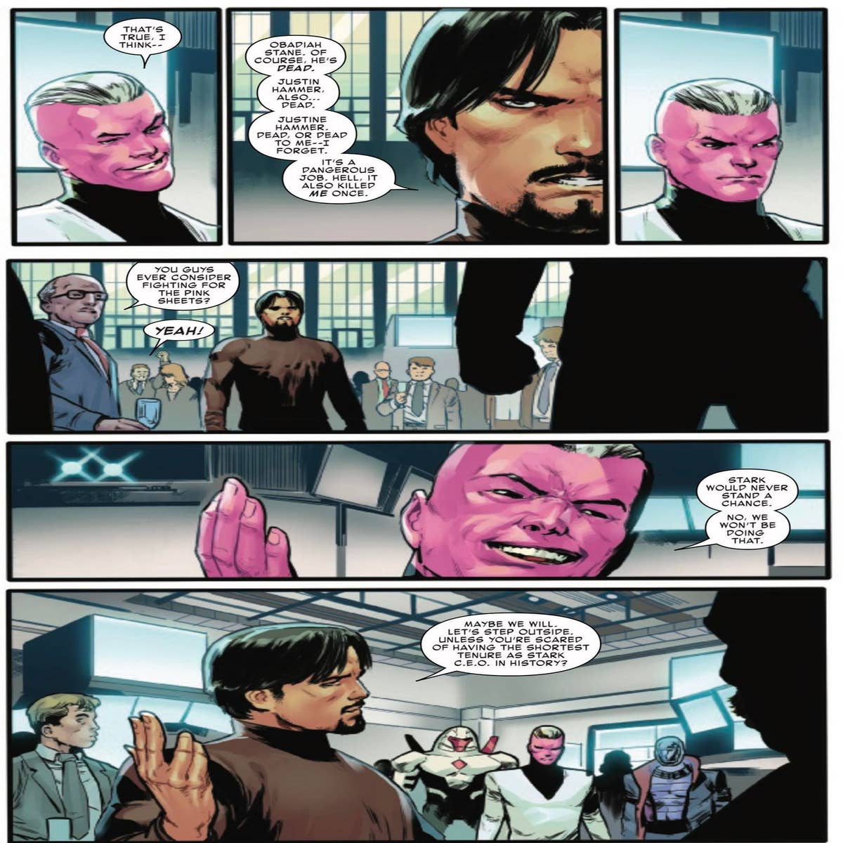 Tony Stark - CEO - Stark Industries