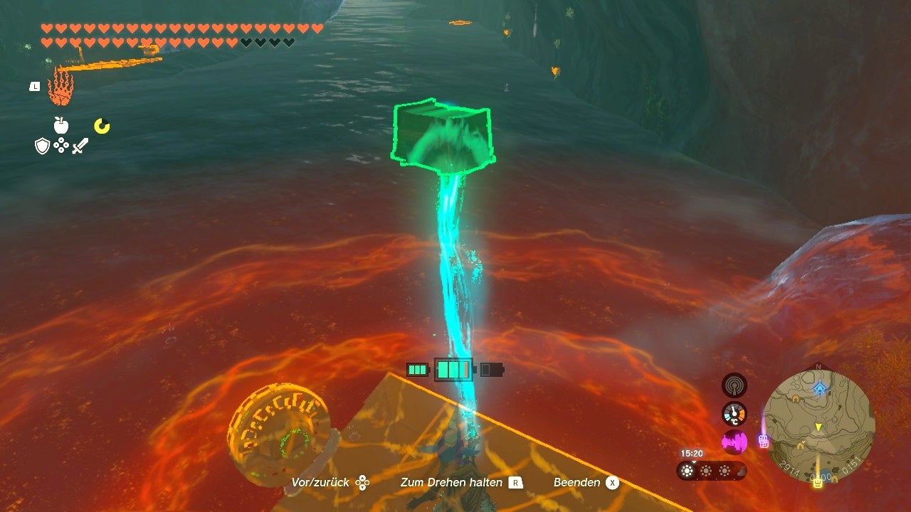 Zelda Tears of the Kingdom Höhle im FaratzWald und RalisKanal