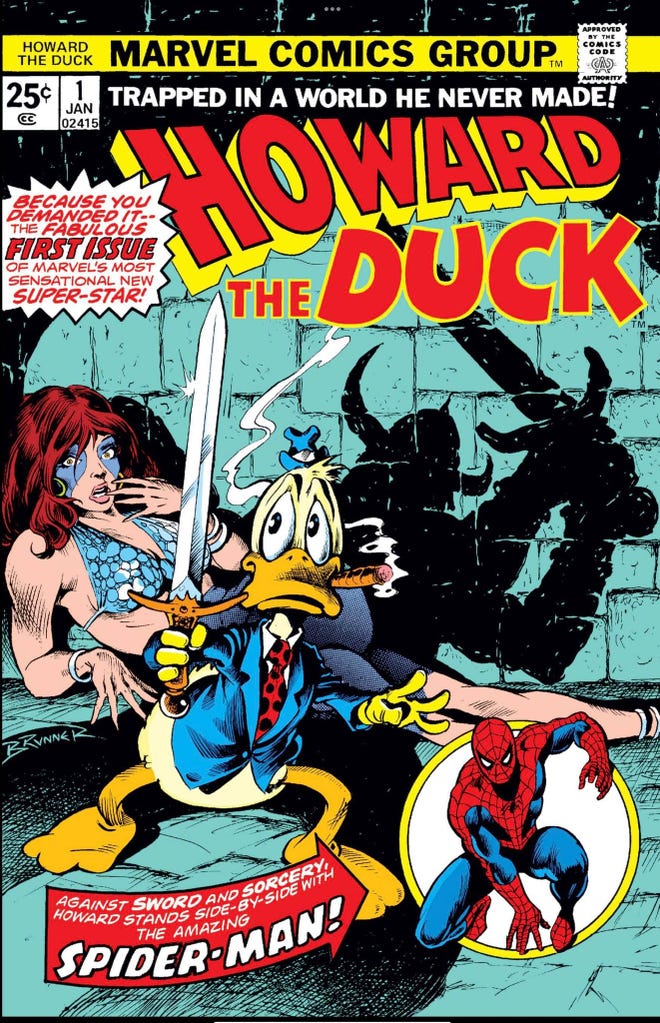 Howard the Duck #1 cover