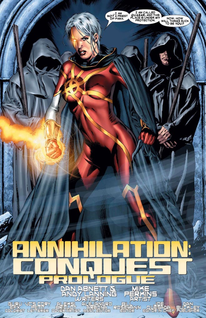 Phyla-Vell takes on the identity Quasar
