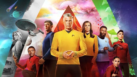 Star Trek: Strange New Worlds season 2 art