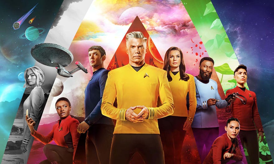 Star Trek: Strange New Worlds season 2 art